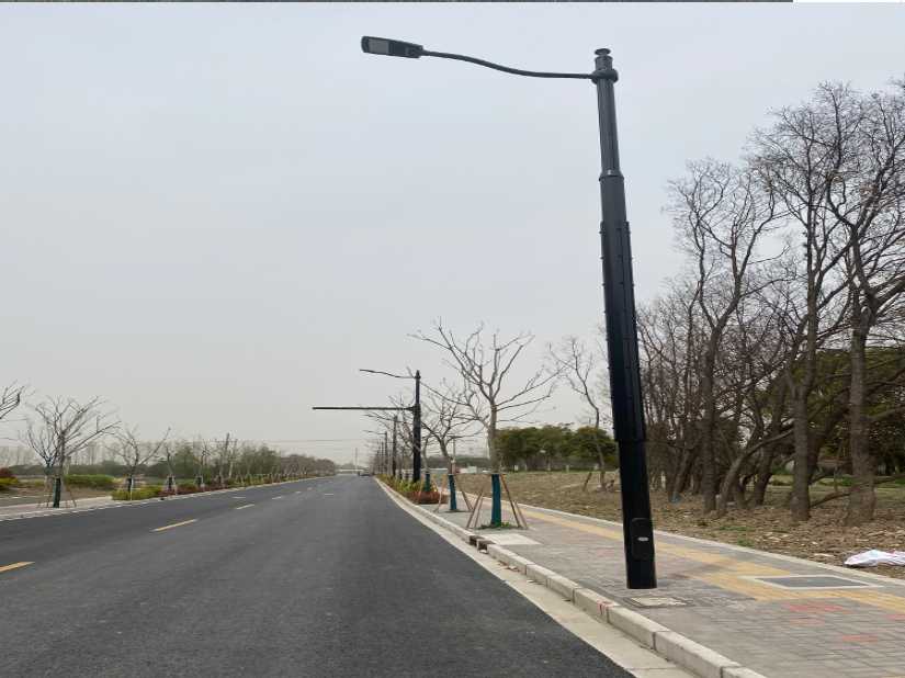 湘乡市上海综合杆 太阳能路灯工程